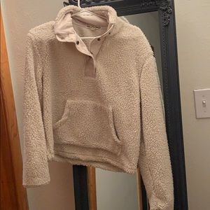 Quarter button sherpa